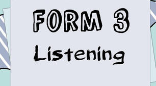 Form 3. Listening. II семестр