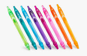 Eight Gelocity Pens Of Different Colors In A Row - Gelocity Quick Dry 0.7 Colors, HD Png Download , Transparent Png Image - PNGitem