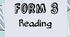 Form 3. Reading / II семестр