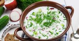 Окрошка рецепт - окрошка классическая рецепт, окрошка на кефире — УНИАН