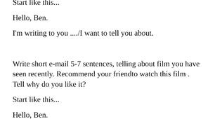 Writing 7th form 2 term