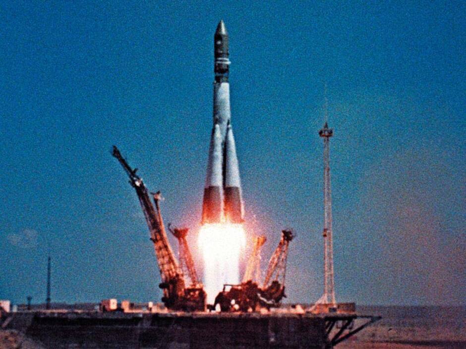 Цей день в історії : 12 квітня 1961 : Перший політ людини в космос