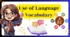 Job interview.  Use of language. Vocabulary