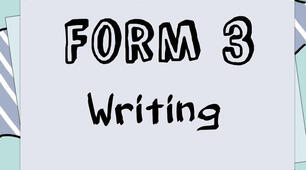 Form 3. Writing / II семестр