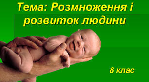 Розмноження та розвиток людини