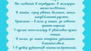 Веселкова вечірка. Кольоровий челендж з читання - БЛАКИТНИЙ