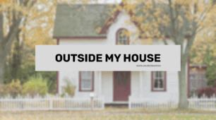 Тема уроку "Outside my house"