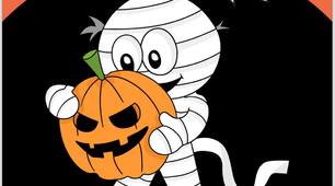 Розтяжка-напис | Happy Halloween | На англійській мові