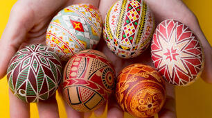 Pysanka – traditional Ukrainian Easter egg