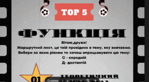 Маршрутний лист "Функція. 7 клас"