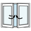 close,enclose,shut-(to) in Blissymbolics · Global Symbols