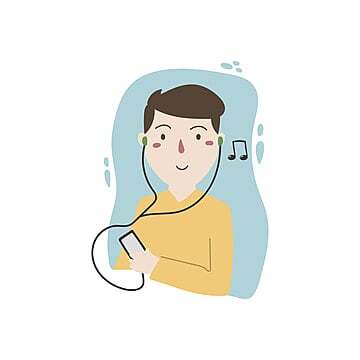 Listening To Music PNG Transparent Images Free Download | Vector Files | Pngtree