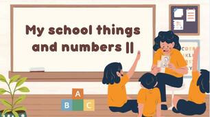 My School Things and Numbers II
