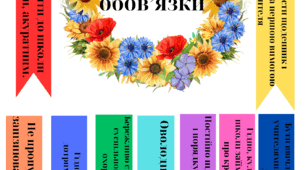 Оформлення кабінету "Мої обов'язки"