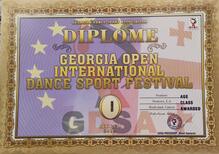   GEORGIA OPEN INTERNATIONAL DANCE SPORT FESTIVAL