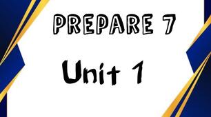 Prepare 7. Unit 1. It's a Challenge. Vocabulary. Adjectives of Personality.