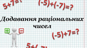 Додавання раціональних чисел