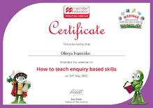  How to teach enquiry based skills