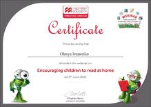  Encouraging children to read at home