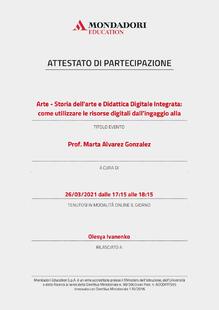  Storia dell'arte e Didattica Digitale Integrata