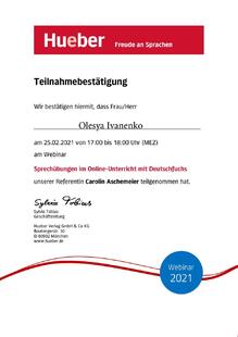  Sprechübungen im Online-Unterricht mit Deutschfuchs