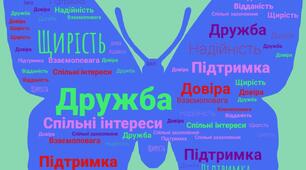 Інші дидактичні матеріали (хмара слів)"Дружба"