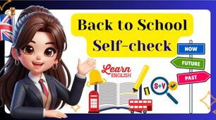 Test. Self-Check "Back to school! "