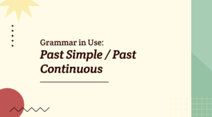 Grammar in Use: Past Simple / Past Continuous