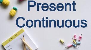 методичний матеріал Present Continuous