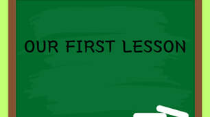Workbook "Our First Lesson"
