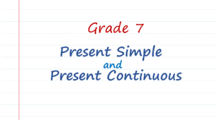 Prepare 7. Present Simple and Continuous