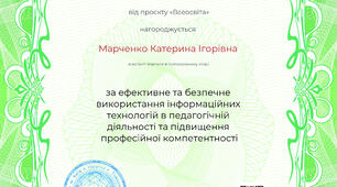 Мої досягнення