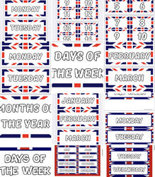 🇬🇧 Days of the Week ⭐️ 🇬🇧 Months of the Year ⭐️ 🇬🇧 Dates ⭐️ Для кабінету англійської мови 🇬🇧 📩📩📩 Деталі у приват 📝 Моя авторська розробка 🌷🌷🌷 
