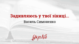 Василь СИМОНЕНКО. «Задивляюсь у твої зіниці...», «Лебеді материнства», «Ти знаєш, що ти — людина?»