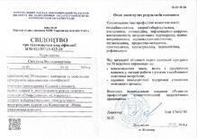  Свідоцтво
