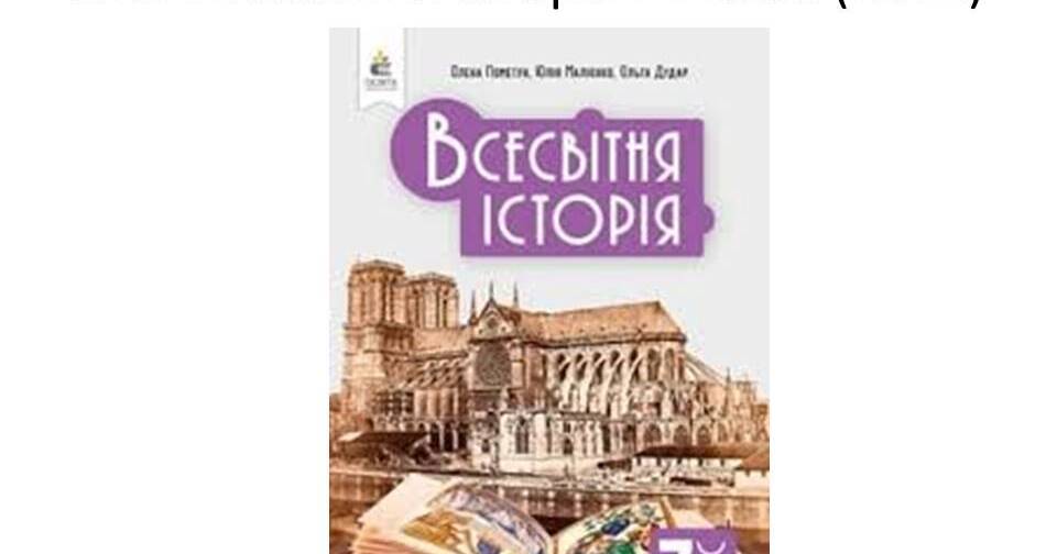Всесвітня історія. 7 клас. Календарно-тематичне планування до ...