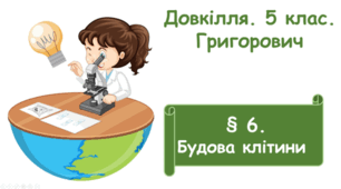 Будова клітини