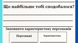 Розповідь:  Яка твоя улюблена книга