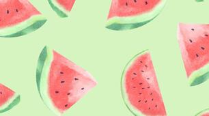Напис - розтяжка "3 серпня - День кавуна" 🍉