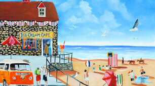  "At the seaside."