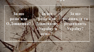 Урок позакласного читання в 11 класі. «Правда, обпалена війною». Олександр Довженко. «Україна в огні» – вершина творчості сценариста. Доля народу крізь призму авторського бачення й оцінки. Особливості стильової манери митця
