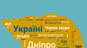 Хмара слів "Літературна пісня"(2)