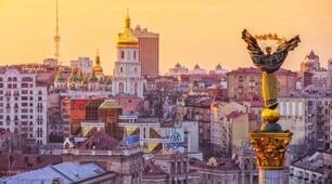 Die Ukraine und Kyjiw 