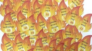 Speaking game"Fire words"в асоціації