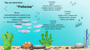 Логопедична гра для автоматизації звуків