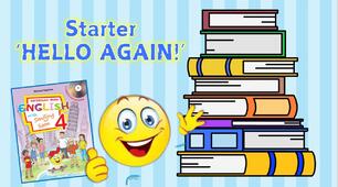 Комплект презентацій для 4 класу до розділу "STARTER "HELLO AGAIN!" (до підручника О.Карп'юк)