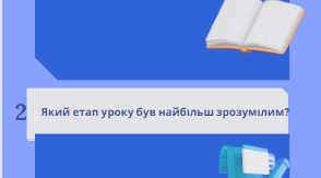 матеріали до уроку, використовується на етапі рефлексії