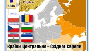 Розділ 4. Держави  Центрально - Східної  Європи  в міжвоєнний період.