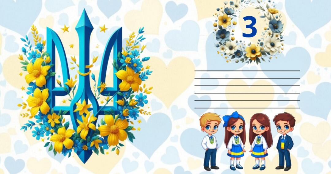 Обкладинки для зошитів ( 3 клас) | Інші методичні матеріали. Дидактичні ...