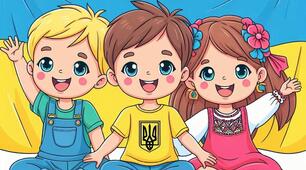 Дидактична гра " Знайди тінь. Державні та народні символи"